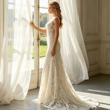 Meerjungfrau Brautkleid
